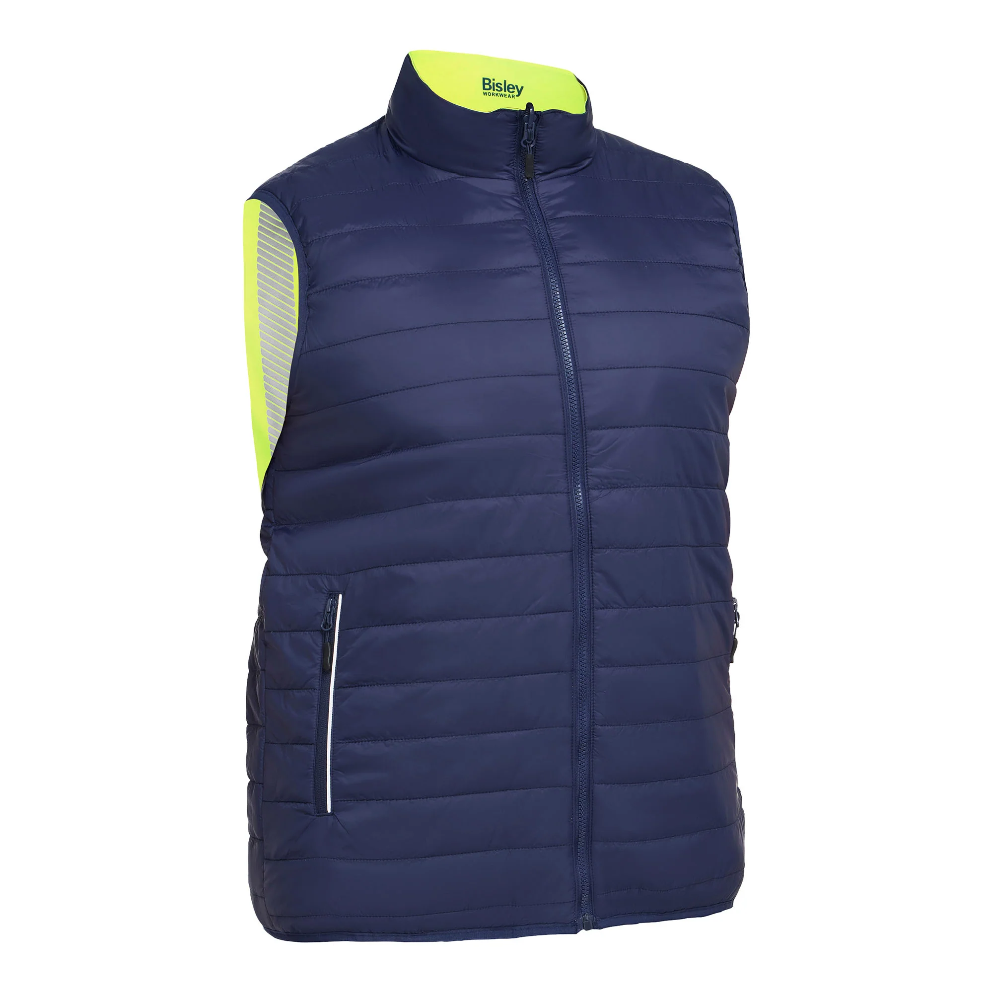 BISLEY ASHTON HI VIS Wende-Daunenweste - Image 3