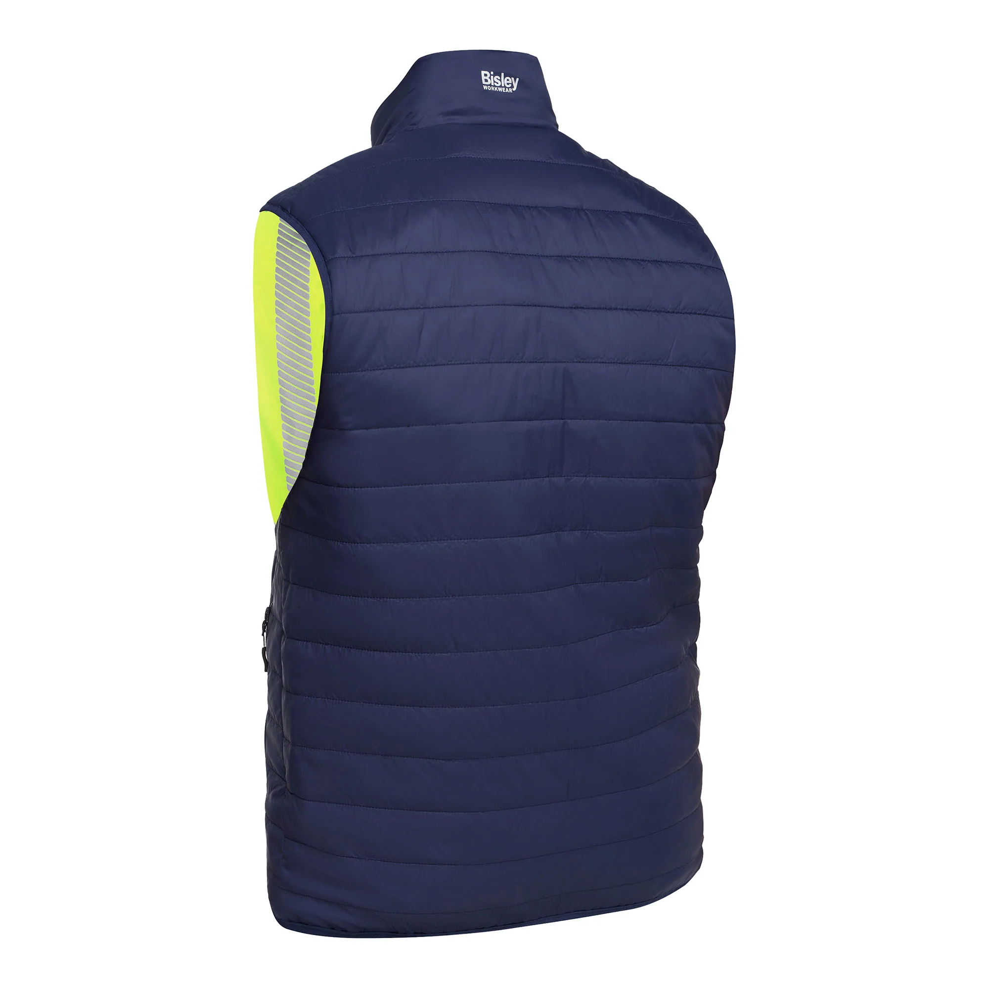 BISLEY ASHTON HI VIS Wende-Daunenweste - Image 4